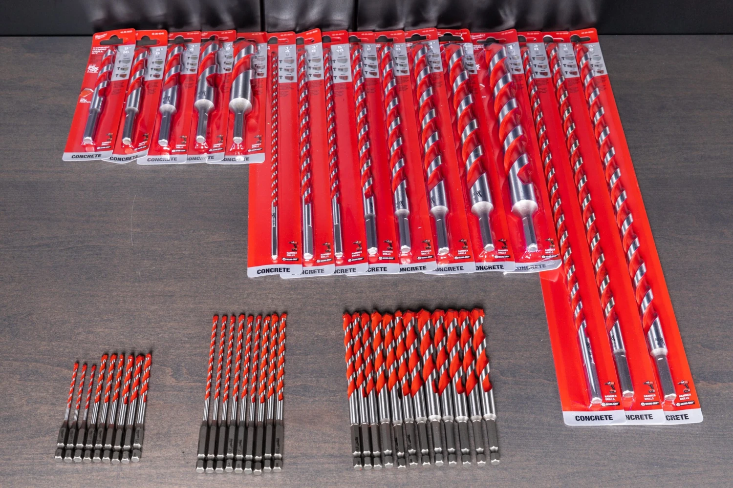 Milwaukee Concrete Drill Bit Kit 1 Milwaukee Concrete Drill Bit Kit