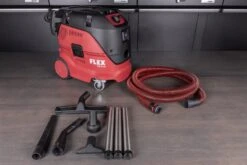Flex 9-Gallon HEPA Wet/Dry Portable Vacuum -Workshop Tools Shop Q4A8930 NoHandle