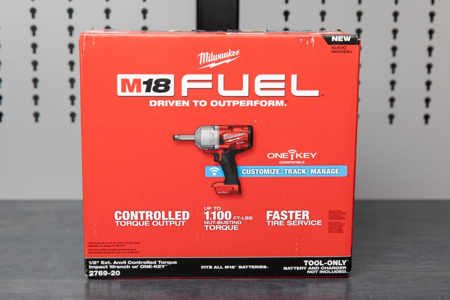 Milwaukee M18™ FUEL™ 1/2” Ext. Anvil Impact Wrench W/ONE-KEY™ 18 Milwaukee M18™ FUEL™ 1/2” Ext. Anvil Impact Wrench W/ONE-KEY™ - Image 18