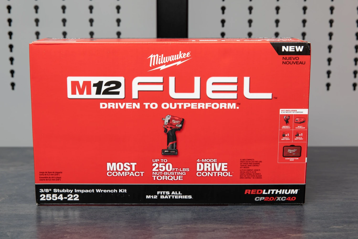 Milwaukee M12™ FUEL™ 3/8" Stubby Impact Wrench 2 Milwaukee M12™ FUEL™ 3/8" Stubby Impact Wrench - Image 2