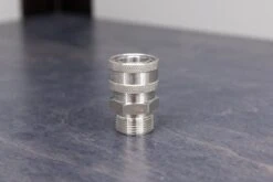 Stainless Steel M22 Male (14mm) To 3/8" QD Coupler