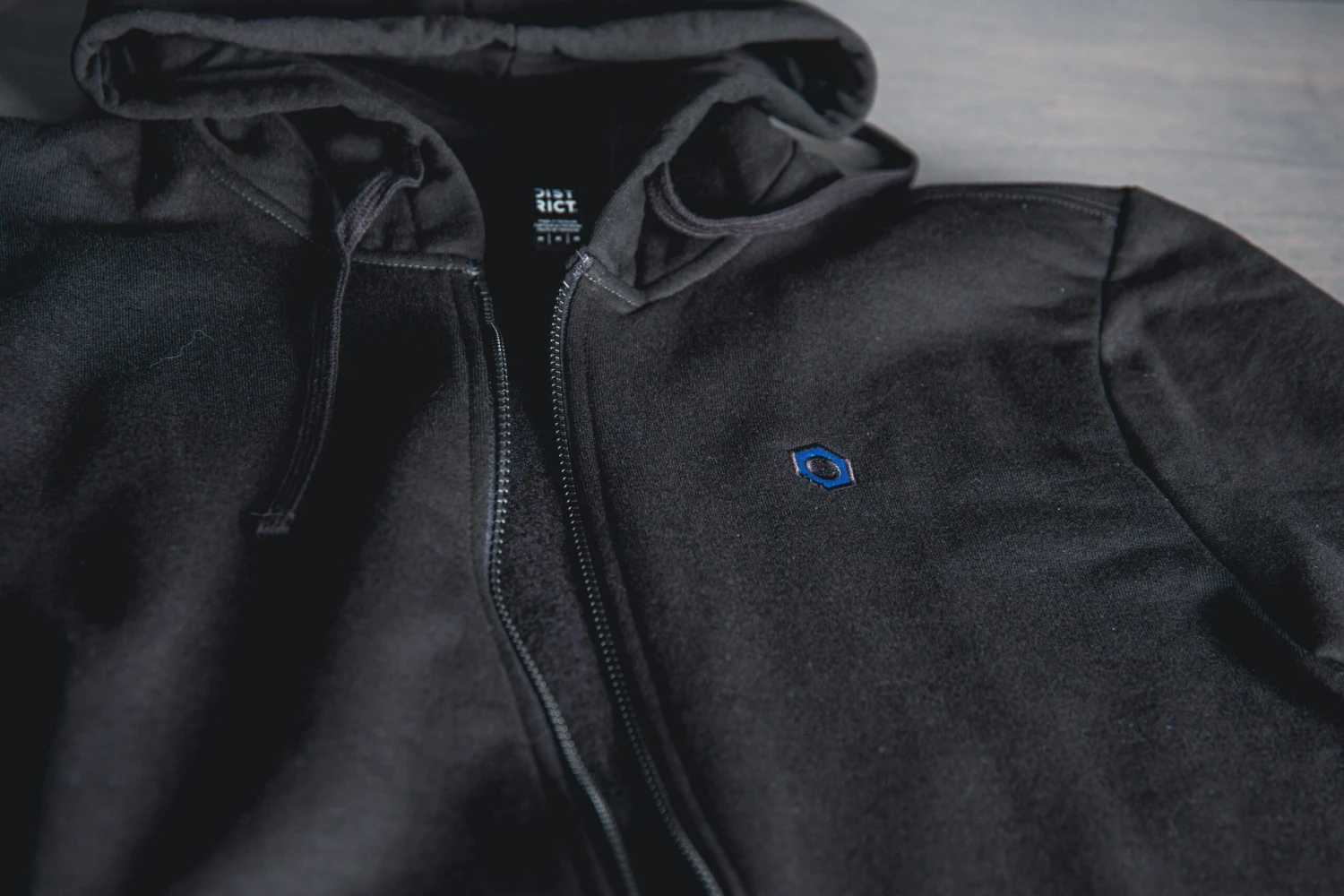 Minimalistic Hex Zip-Up Hoodie 4 Minimalistic Hex Zip-Up Hoodie - Image 4