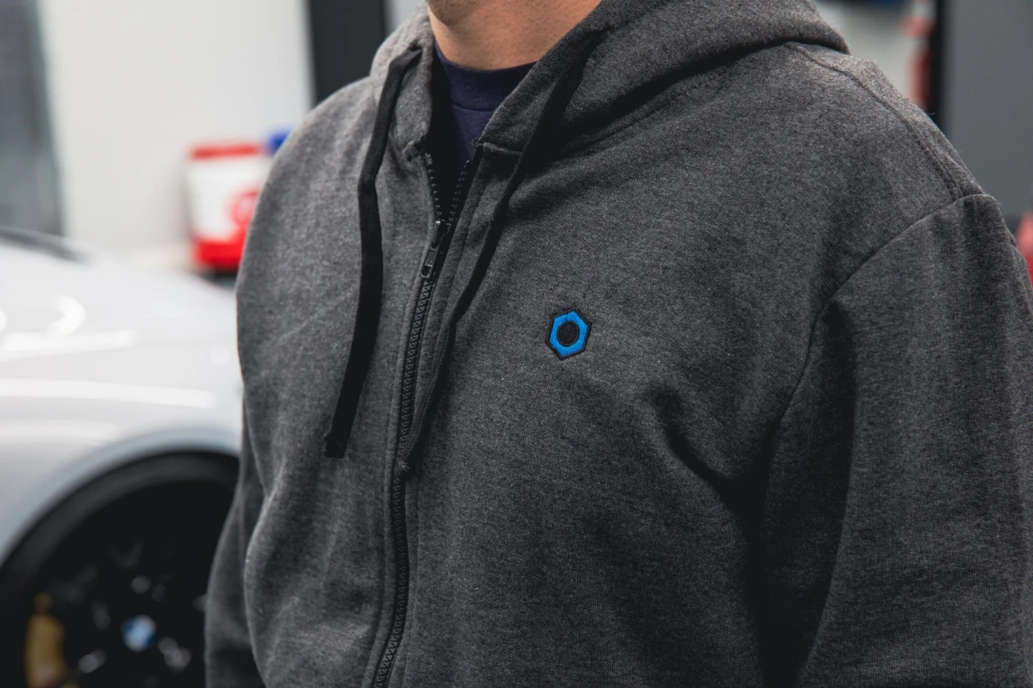 Minimalistic Hex Zip-Up Hoodie 11 Minimalistic Hex Zip-Up Hoodie - Image 11