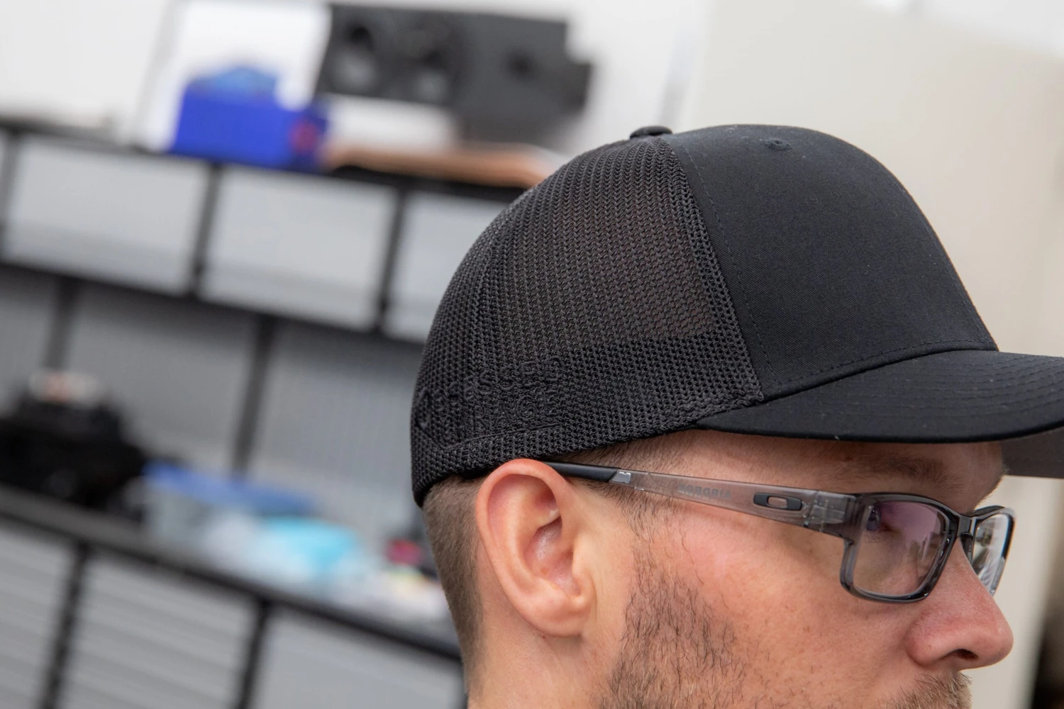 Obsessed Garage Raised Hex Hat - Flexfit 7 Obsessed Garage Raised Hex Hat - Flexfit - Image 7