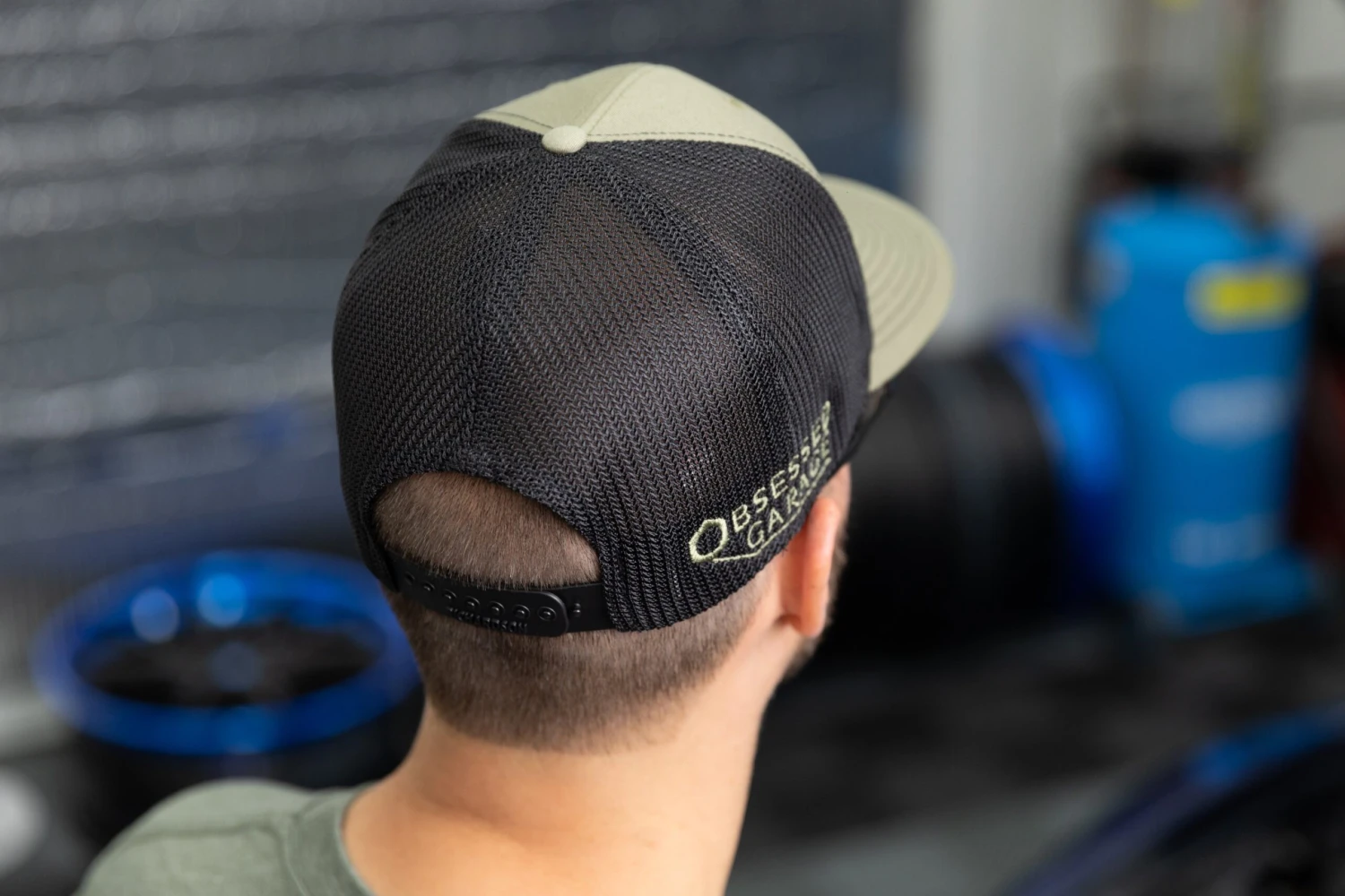 Obsessed Garage Raised Hex Hat - Snap Back 20 Obsessed Garage Raised Hex Hat - Snap Back - Image 20