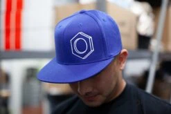3D Hex Hat In Royal/White 10 3D Hex Hat In Royal/White -Workshop Tools Shop blue bolt hat 4 of 7 48572252687 o