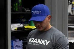 Obsessed Garage Logo Hat -Workshop Tools Shop blue og hat 1 of 7 48572101666 o