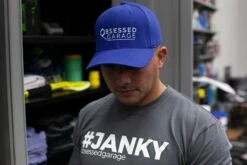 Obsessed Garage Logo Hat -Workshop Tools Shop blue og hat 2 of 7 48572250777 o a72d848b 08de 43ef ba55 38604e9d2ecd