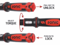 Sonic Two Way Torque Wrenches -Workshop Tools Shop tqw 7 8