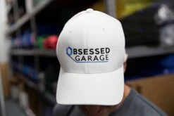 Obsessed Garage Logo Hat -Workshop Tools Shop white hat 9 of 11 48572031456 o 76908d63 c208 4d74 9dd5 e759f1e01db0